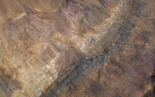 Stratigraphy Exposed by an Impact Crater
