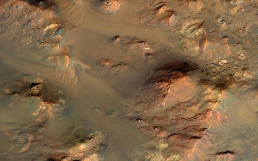 An Oblique View of Uplifted Rocks