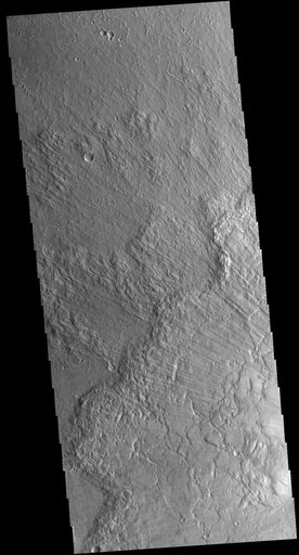 Bacolor Crater Ejecta