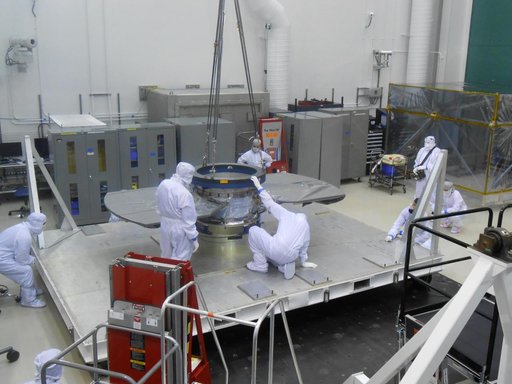 Cruise Stage of NASA's InSight Spacecraft