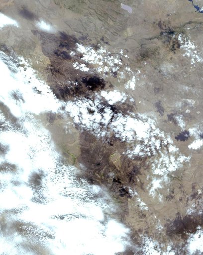 Oregon Wildfire Captured in NASA Satellite Image