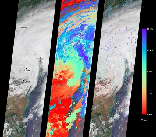 Tropical Storm Harvey Spotted by NASA's MISR