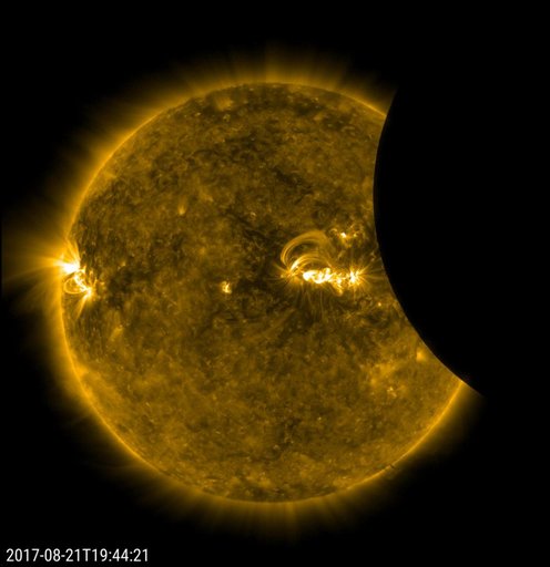 SDO Saw Only a Partial Eclipse