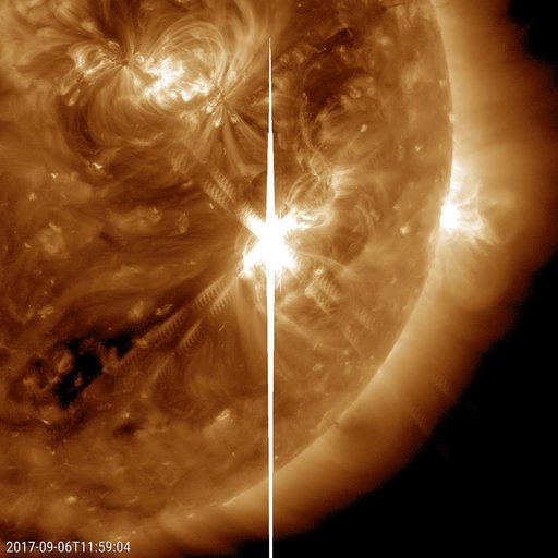 Major Solar Flare