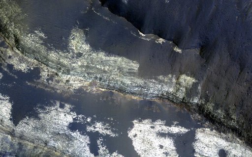 A Sequence of Beauty in Terby Crater