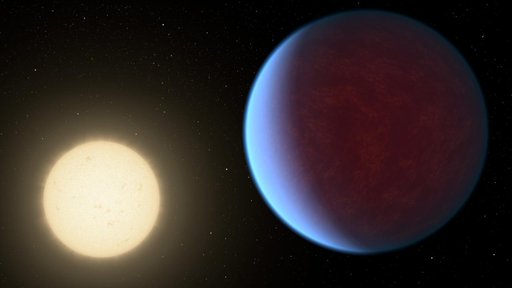 55 Cancri e with Atmosphere (Artist's Concept)