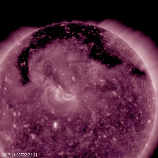 Coronal Hole All Spread Out