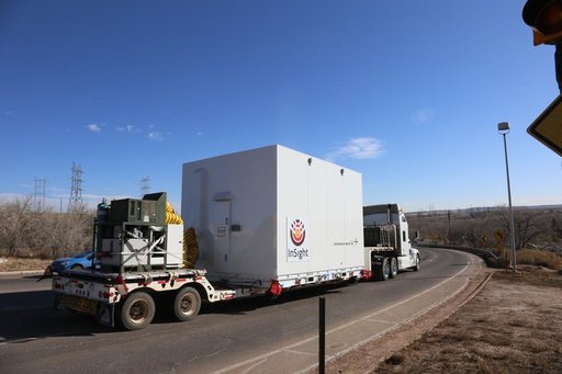 Shipping InSight Mars Spacecraft to Buckley Air Force Base