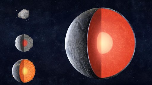 A Rocky Planet Forms