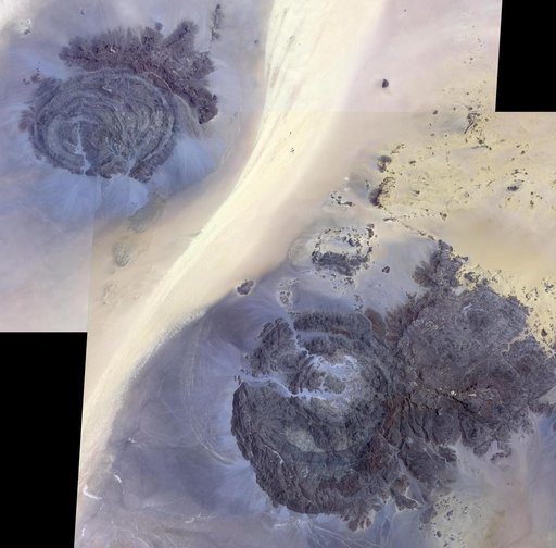 Jebels Awenat and Arkenu, Libya