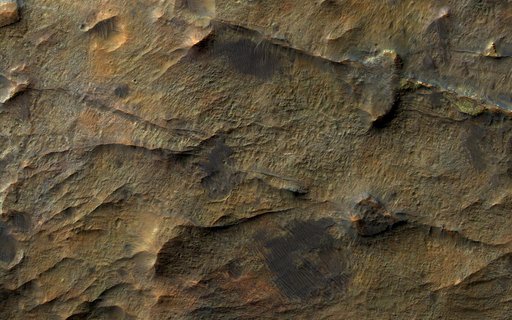 Ridges near Nirgal Valles