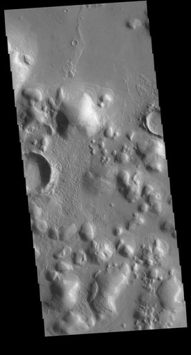 Arcadia Planitia Hills