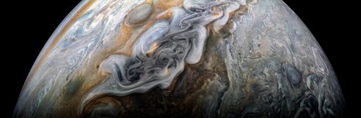 Dark and Stormy Jupiter