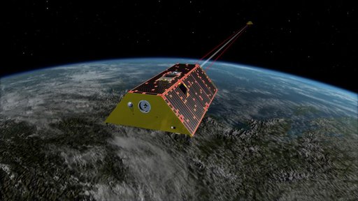 GRACE-FO Spacecraft (Artist's Rendering)