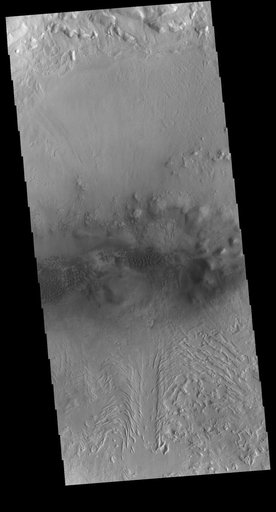 Terra Sabaea Crater