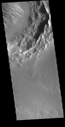 Daedalia Planum Crater