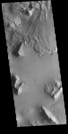 Ganges Chasma Landslide