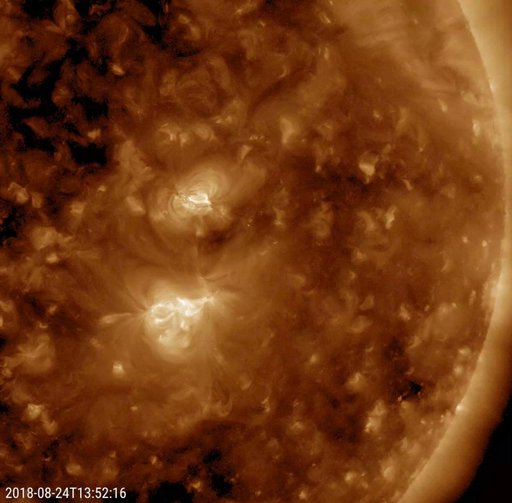 New Active Region Grows Up