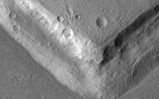 Rising Above It in Amazonis Planitia