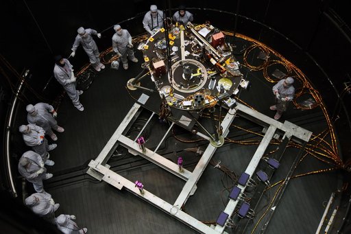 Pre-Launch T-VAC Testing on InSight