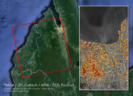 NASA's ARIA Maps Indonesia Quake, Tsunami Damage