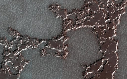 The Changing Ice Cap of Mars