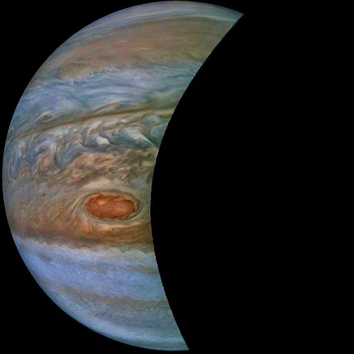 Juno Sees South Equatorial Belt 'Brown Barge'