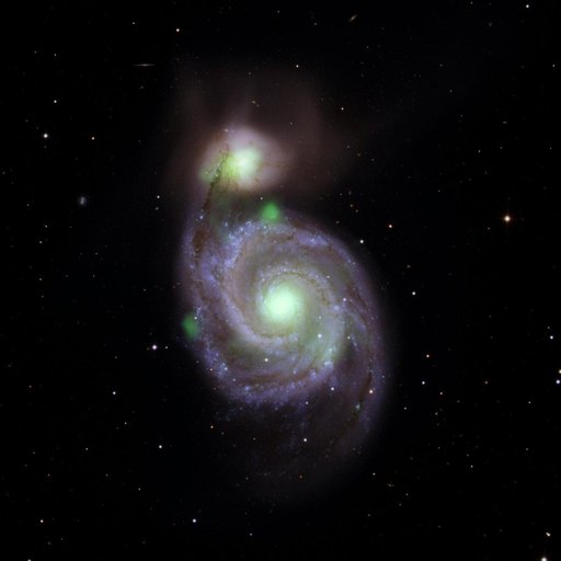 A Hard X-ray Look at M51