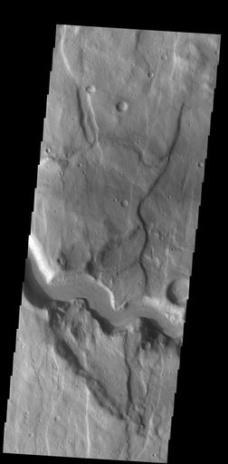 Claritas Fossae Channel