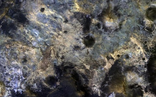 Colorful Mawrth Vallis