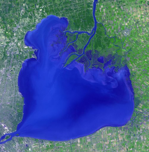 Lake St. Clair, US and Canada