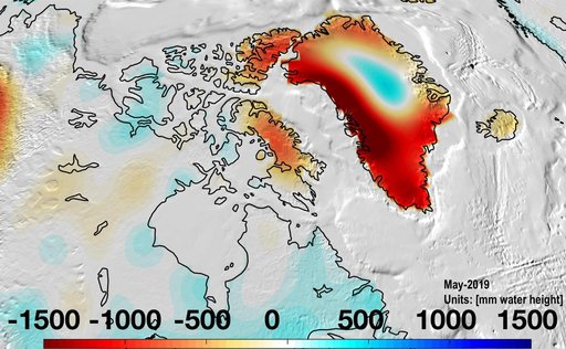 Changes in Mass, Greenland