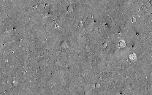Dark Craters