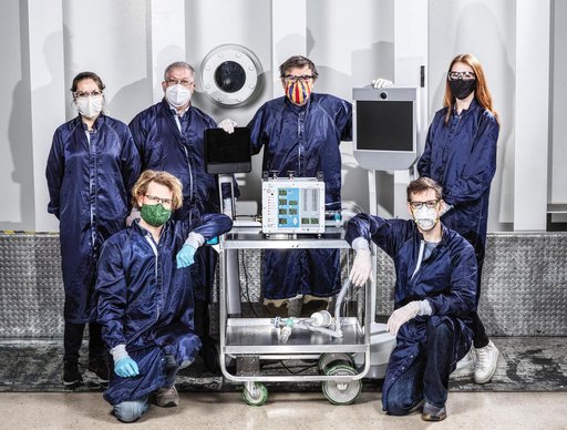NASA-JPL Ventilator Prototype Team Members