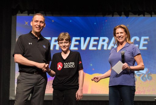 NASA Congratulates Rover Naming Contest Winner