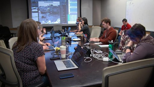 Scientists Training for Mars Rover Operations
