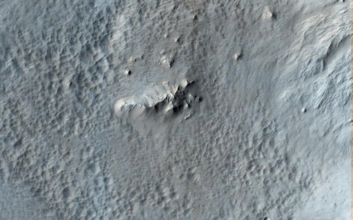 Pitted Material from Tooting Crater