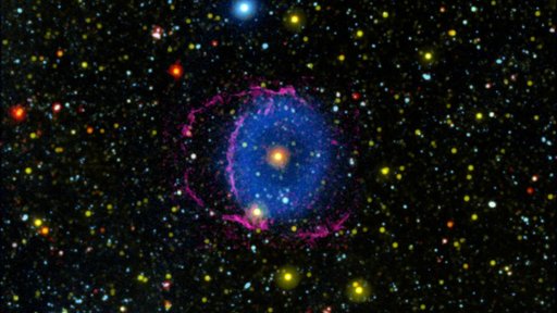 The Blue Ring Nebula