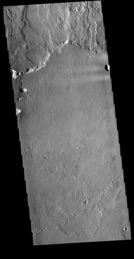 Olympus Mons Lava Flows
