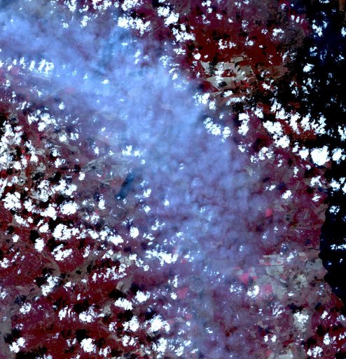 Ukraine Fires, Russia