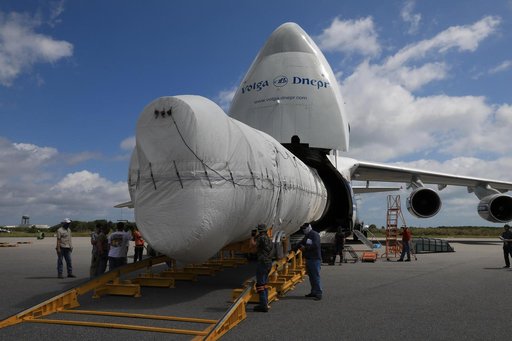 Mars Rocket Arrives by Air