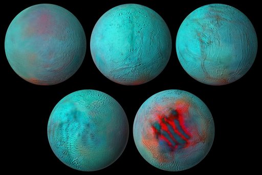 Enceladus in the Infrared