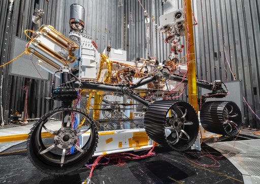 Ingenuity Mars Helicopter Deployment Test
