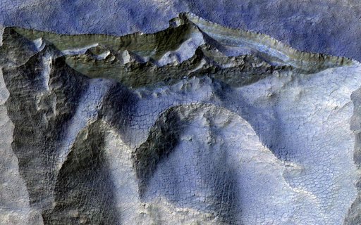 Cliffs in Ancient Ice