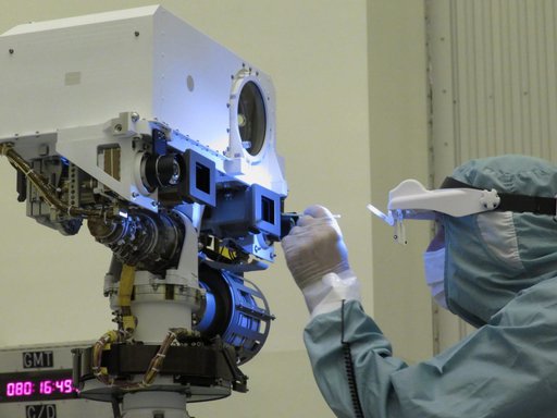 Mastcam-Z Final Lens Cleaning