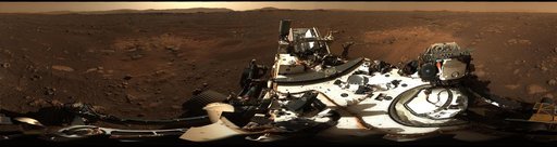 Mastcam-Z's First 360-Degree Panorama
