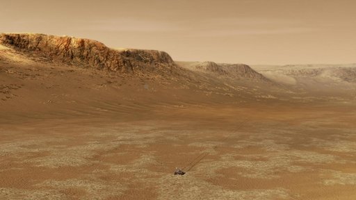 Exploring Majestic Jezero Crater (Illustration)