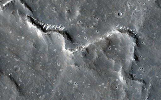 Sinuous Ridges in Elysium Planitia