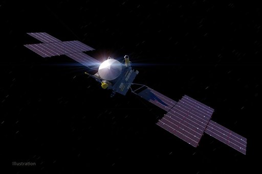 Psyche Spacecraft (Illustration)