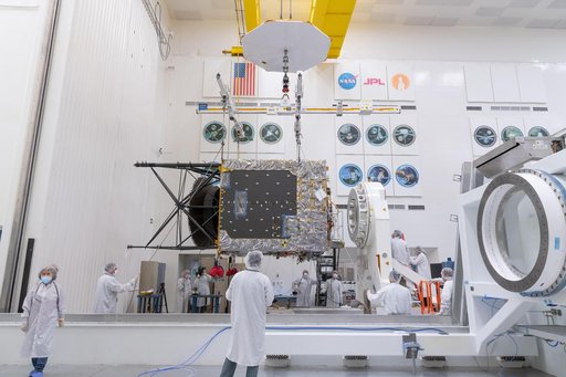NASA's Psyche Spacecraft Chassis Arrives at the Agency's JPL
